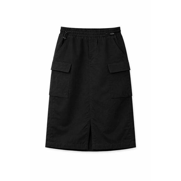 Halara Dresses & Skirts - NWT Halara Black Cargo Skirt Elastic Waist Pockets Size Small